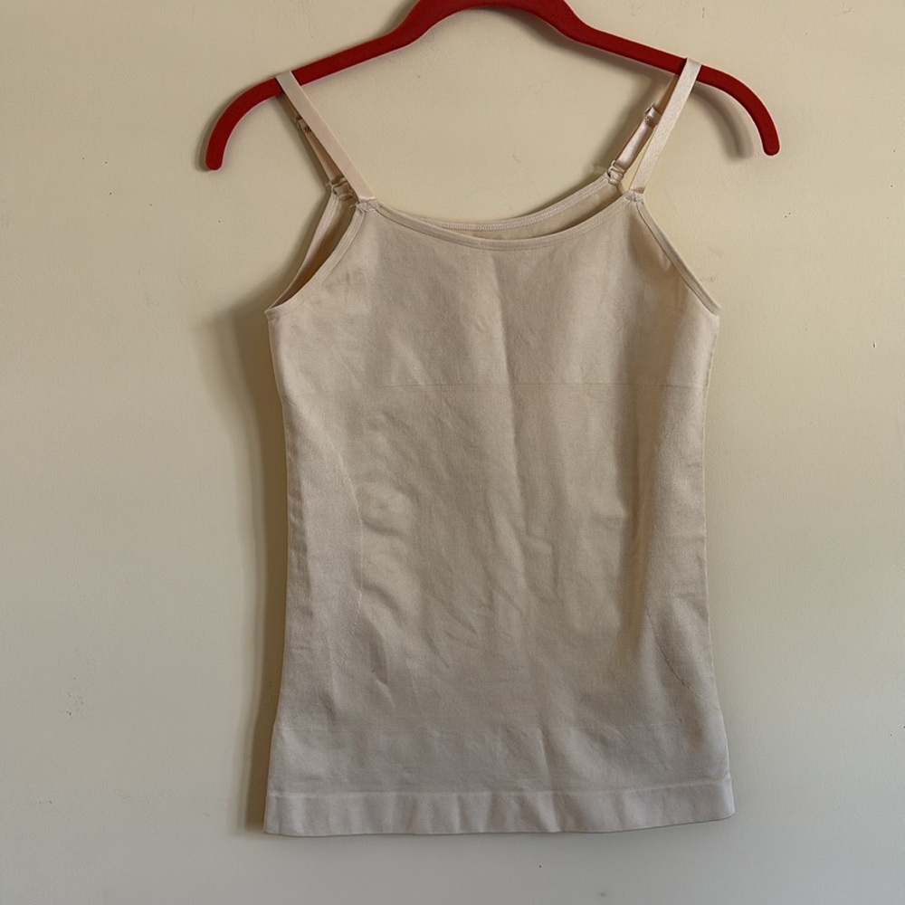 Empetua Beige Nylon Spandex Top Size Large